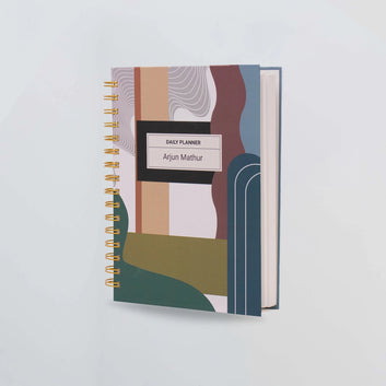 PERSONALISED DAILY PLANNER - ABSTRACT