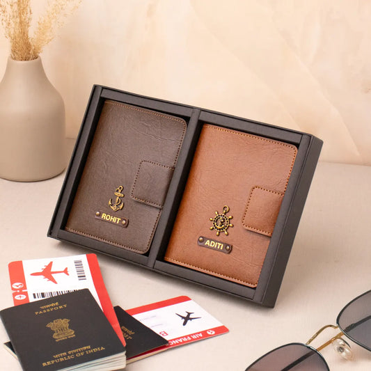 COUPLE MINI TRAVEL WALLETS