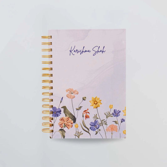 PERSONALISED DAILY PLANNER - FLORAL