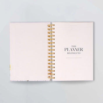 PERSONALISED DAILY PLANNER - FLORAL