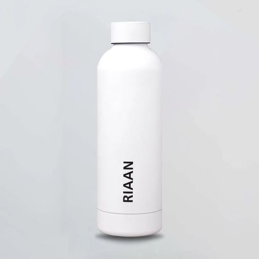 PERSONALISED BOTTLE - WHITE