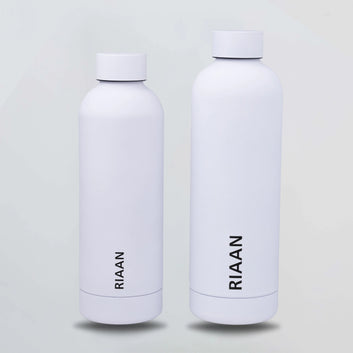 PERSONALISED BOTTLE - WHITE