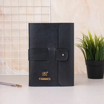 PERSONALISED DIARY - BLACK