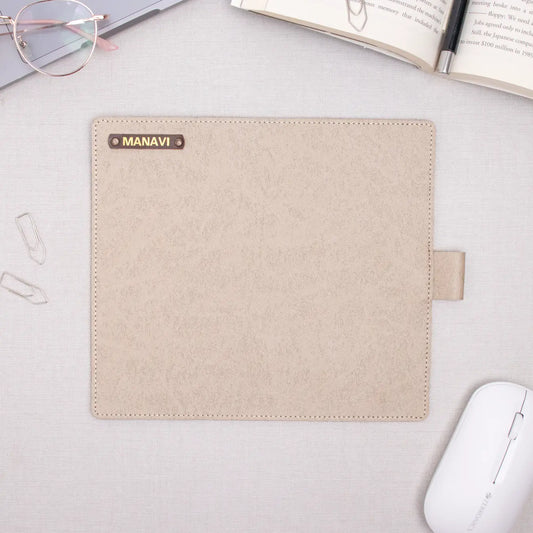 PERSONALISED MOUSE PAD - BEIGE