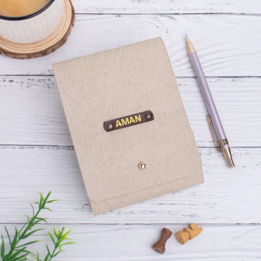 PERSONALISED NOTEPAD - BEIGE