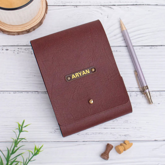 PERSONALISED NOTEPAD - MAROON