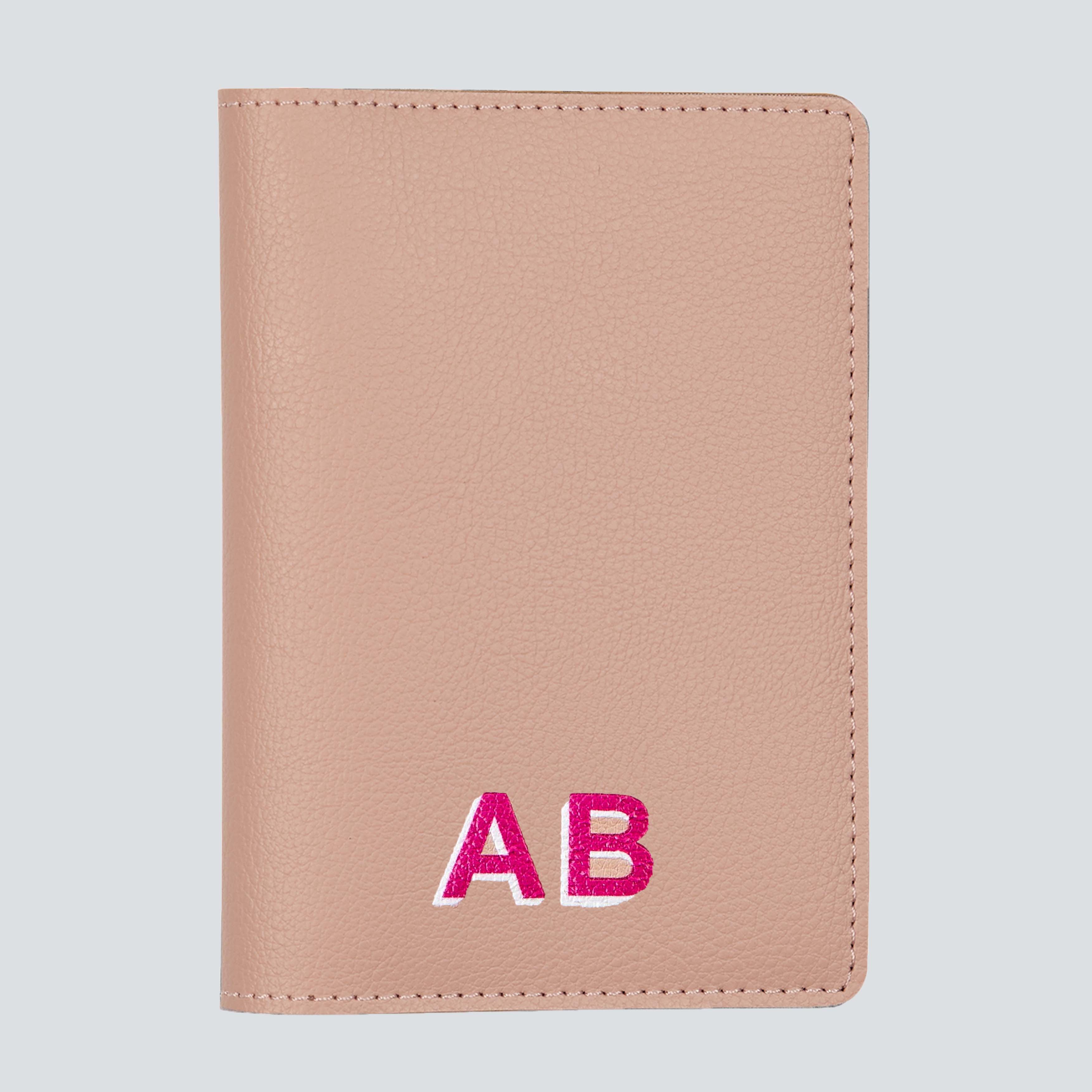 Shadow Monogram Passport Holder