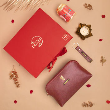 SHADES OF RED DIWALI HAMPER