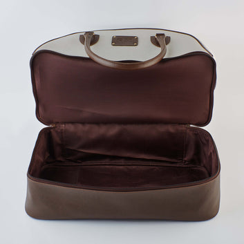 PERSONALISED WEEKENDER BAG - BROWN