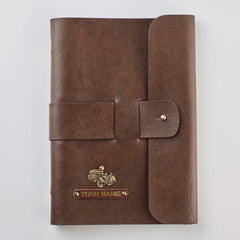 PERSONALISED DIARY - BROWN