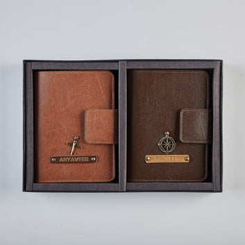 COUPLE MINI TRAVEL WALLETS