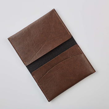 PERSONALISED MINI WALLET - BROWN