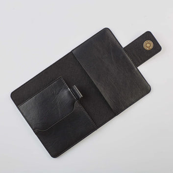 PERSONALISED MINI TRAVEL WALLET - BLACK