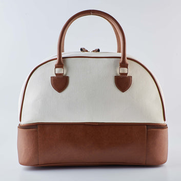 PERSONALISED WEEKENDER BAG - TAN