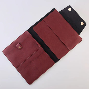 PERSONALISED OFFICE FOLDER - MAROON