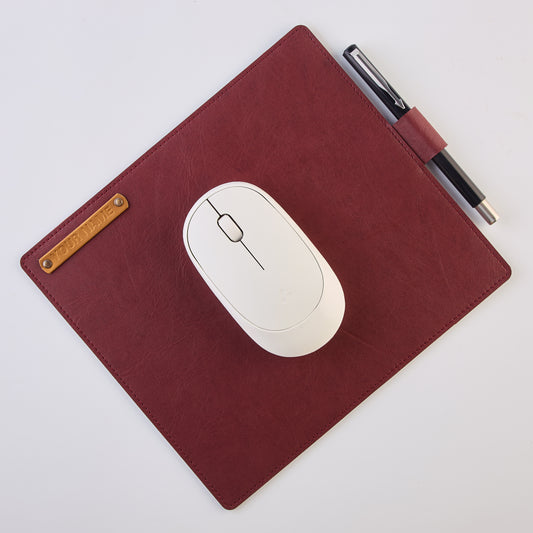 PERSONALISED MOUSE PAD - MAROON