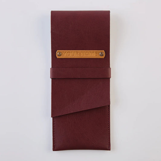 PERSONALISED PENCIL CASE - MAROON