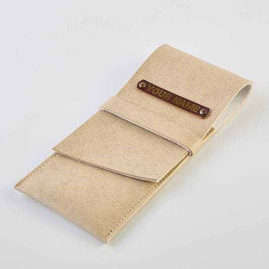 PERSONALISED PENCIL CASE - BEIGE