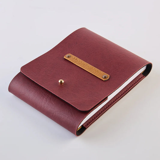 PERSONALISED NOTEPAD - MAROON