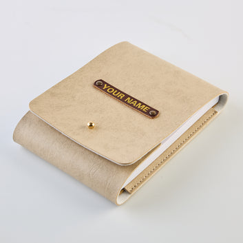 PERSONALISED NOTEPAD - BEIGE