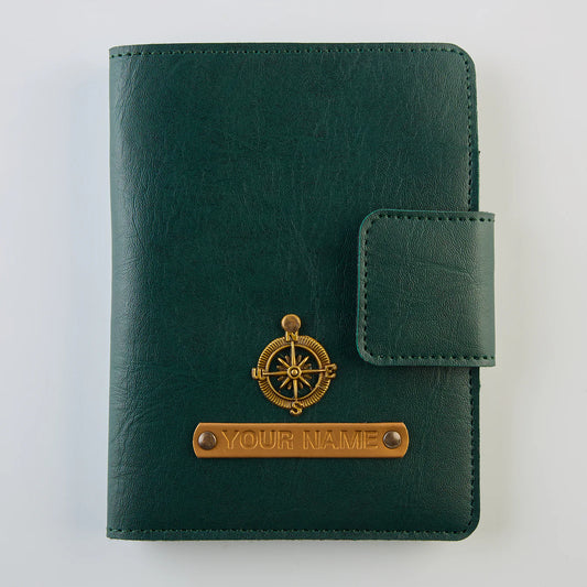 PERSONALISED MINI TRAVEL WALLET - GREEN