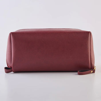 PERSONALISED DOPP KIT - MAROON