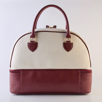 PERSONALISED WEEKENDER BAG - MAROON