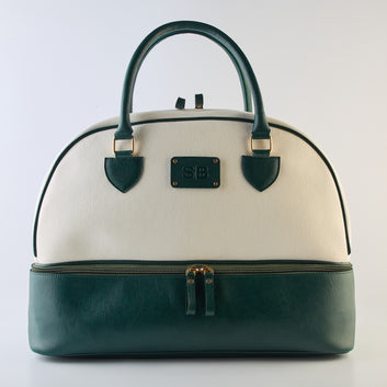 PERSONALISED WEEKENDER BAG - GREEN