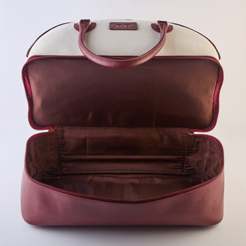 PERSONALISED WEEKENDER BAG - MAROON