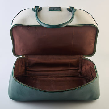 PERSONALISED WEEKENDER BAG - GREEN