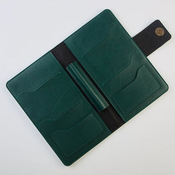 PERSONALISED FAMILY PASSPORT COVER - GREEN