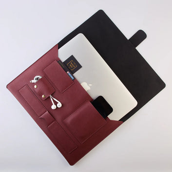 PERSONALISED LAPTOP ORGANISER (13 Inch) - MAROON