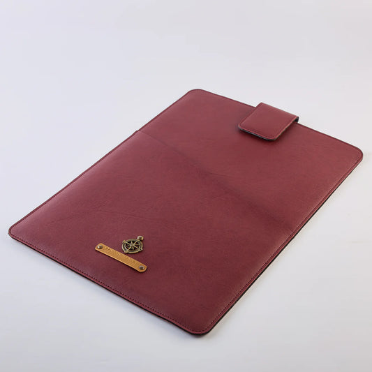 PERSONALISED LAPTOP/ DOCUMENT SLEEVE (13 Inch) - MAROON