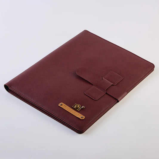 PERSONALISED TABLET ORGANISER - MAROON