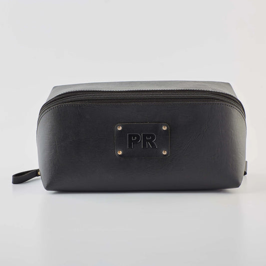 PERSONALISED DOPP KIT - BLACK