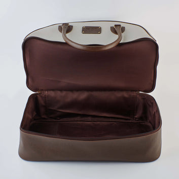 PERSONALISED WEEKENDER BAG - BROWN