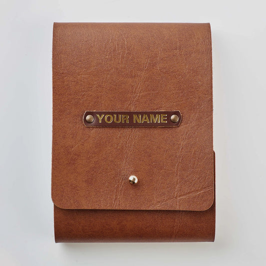 PERSONALISED NOTEPAD - TAN