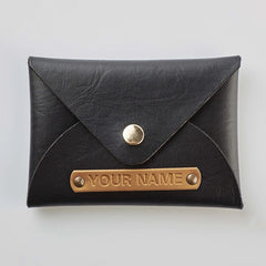 PERSONALISED CARDHOLDER - BLACK