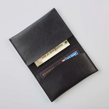 PERSONALISED MINI WALLET - BLACK