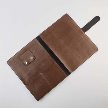 PERSONALISED TABLET ORGANISER - BROWN