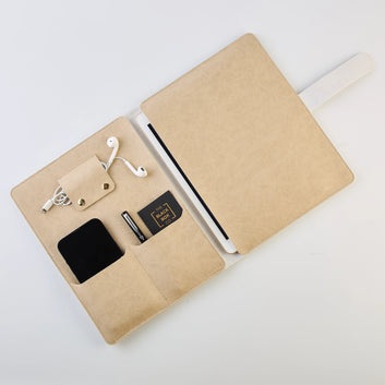 PERSONALISED TABLET ORGANISER - BEIGE