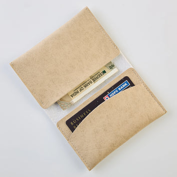 PERSONALISED MINI WALLET - BEIGE