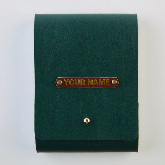 PERSONALISED NOTEPAD - GREEN