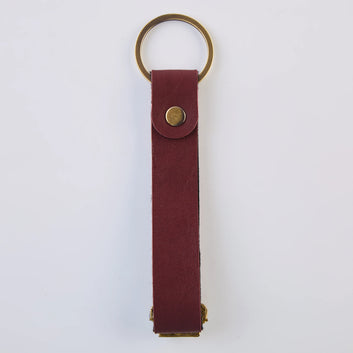 PERSONALISED KEYCHAIN - MAROON