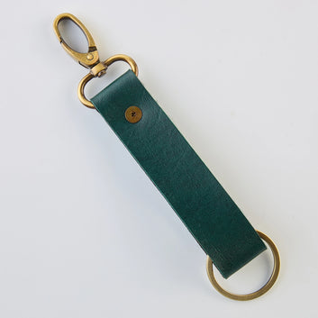 PERSONALISED TWO SIDED KEYCHAIN - GREEN