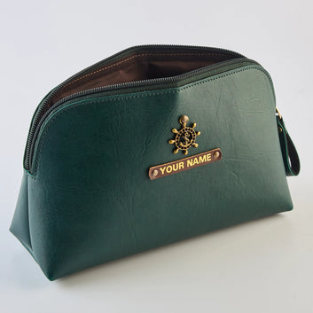 PERSONALISED MULTIPURPOSE POUCH - GREEN