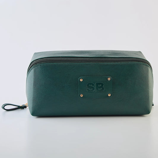 PERSONALISED DOPP KIT - GREEN