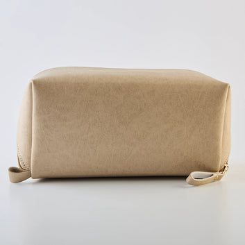 PERSONALISED DOPP KIT - BEIGE