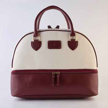 PERSONALISED WEEKENDER BAG - MAROON