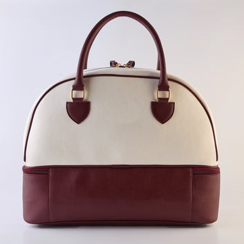 PERSONALISED WEEKENDER BAG - MAROON